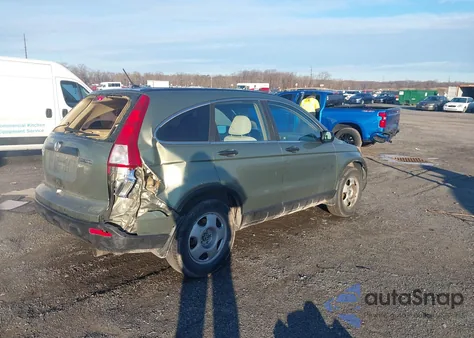 2007 Honda Cr-V Lx из США, поврежденный, VIN 5J6RE38377L000847